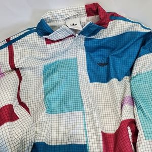 Adidas Originals Grid Block Windbreaker